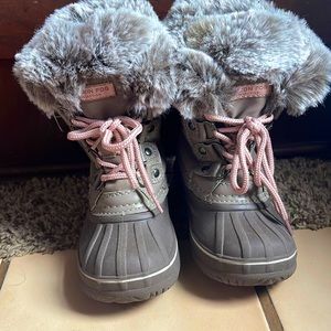 Toddler girls snow boots